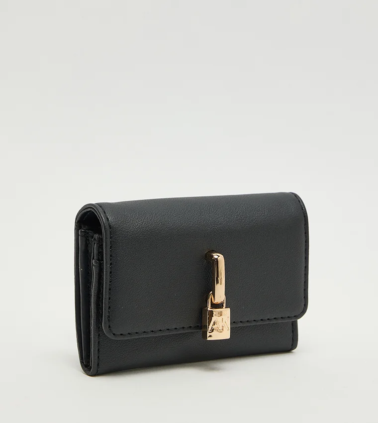 ANNE KLEIN  Anne Klein Logo Detail Flap Wallet for Women | Best Price UAE